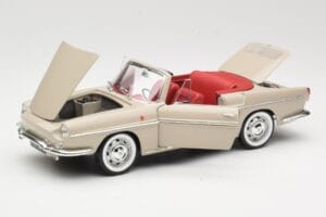 Renault Caravelle Cabriolet Beige Norev 1:18 185150 Metall – Bild 2 von 8