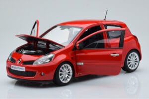 Renault Clio RS III Toro Rot Norev 1:18 185252 Metall – Bild 2 von 8