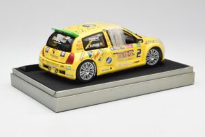Renault Clio Sport #2 E. Rangoni Renault Clio Trophy Winner 2000 Universal Hobbies 1:18 7711218616 Metall – Bild 2 von 6