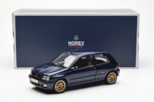 Renault Clio Williams Mk1 Blau Norev 1:18 185230 Metall – Bild 8 von 8