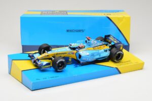Renault R25 #5 F. Alonso Brazilian GP F1 World Champion 2005 Minichamps 1:18 147051705-R1 Metall – Bild 8 von 8