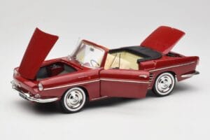 Renault Floride Cabriolet Rot Norev 1:18 185175 Metall – Bild 2 von 8