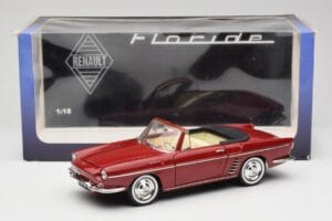 Renault Floride Cabriolet Rot Norev 1:18 185175 Metall – Bild 8 von 8