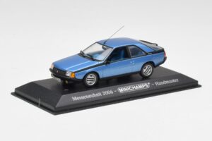 Renault Fuego Blau Metallic Minichamps 1:43 400113520 Metall – Bild 2 von 4