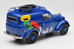 Renault Juvaquatre Michelin Blue Solido 1:18 82008 Metall – Bild 3 von 8