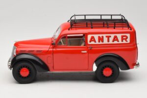 Renault Juvaquatre Utilitaire Rot Solido 1:18 8424 Metall – Bild 4 von 8