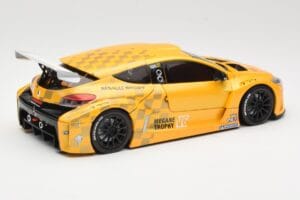Renault Megane Trophy Showcar Gelb Eurocup Megane Trophy 2011 Norev 1:18 185109 Metall – Bild 3 von 8