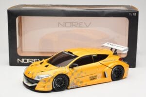 Renault Megane Trophy Showcar Gelb Eurocup Megane Trophy 2011 Norev 1:18 185109 Metall – Bild 8 von 8