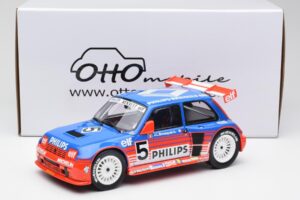 Renault R5 Maxi Turbo #5 Philips J-L. Busquet Superproduction 1987 Otto 1:18 OT1094 Resin – Bild 6 von 6