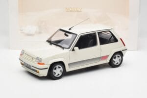 Renault Super 5 GT Turbo Phase 2 Perlweiss Norev 1:18 185206 Metall – Bild 8 von 8