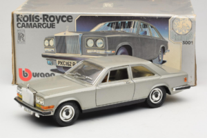 Rolls-Royce Camargue Silber Diamond Edition Bburago 1:18 3001-M3 Metall – Bild 8 von 8