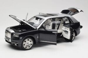 Rolls-Royce Cullinan Schwarz & Silber OEM 1:18 ROLLS001 Metall – Bild 2 von 8