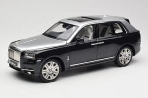 Rolls-Royce Cullinan Schwarz & Silber OEM 1:18 ROLLS001 Metall