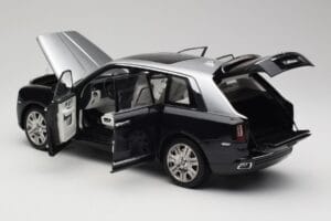 Rolls-Royce Cullinan Schwarz & Silber OEM 1:18 ROLLS001 Metall – Bild 5 von 8