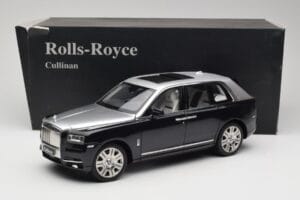 Rolls-Royce Cullinan Schwarz & Silber OEM 1:18 ROLLS001 Metall – Bild 8 von 8