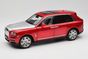 Rolls-Royce Cullinan Rot Mit Shadow Wheels OEM 1:18 028-18A Metall