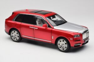 Rolls-Royce Cullinan Rot Mit Shadow Wheels OEM 1:18 028-18A Metall – Bild 6 von 8