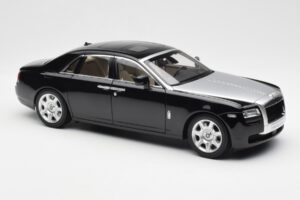 Rolls-Royce Ghost Schwarz & Silber Kyosho 1:18 008802BKS2 Metall – Bild 6 von 8