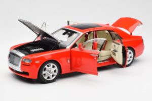 Rolls-Royce Ghost Rot & Silber Kyosho 1:18 008802RS Metall – Bild 2 von 8