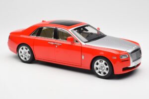 Rolls-Royce Ghost Rot & Silber Kyosho 1:18 008802RS Metall – Bild 6 von 8