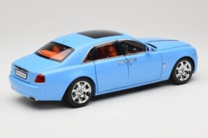 Rolls-Royce Ghost Series I Hellblau Kyosho 1:18 08802LB Metall – Bild 3 von 8