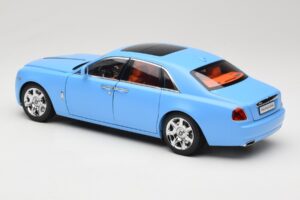 Rolls-Royce Ghost Series I Hellblau Kyosho 1:18 08802LB Metall – Bild 7 von 8