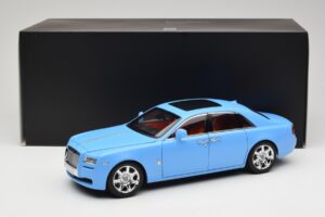 Rolls-Royce Ghost Series I Hellblau Kyosho 1:18 08802LB Metall – Bild 8 von 8