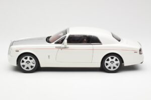 Rolls-Royce Phantom Coupe English Weiss Silber Kyosho 1:18 08861EW Metall – Bild 4 von 8