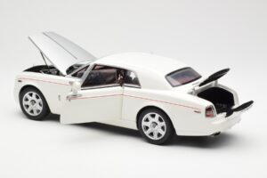 Rolls-Royce Phantom Coupe English Weiss Silber Kyosho 1:18 08861EW Metall – Bild 5 von 8