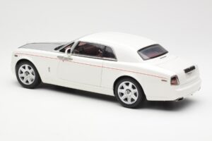 Rolls-Royce Phantom Coupe English Weiss Silber Kyosho 1:18 08861EW Metall – Bild 7 von 8