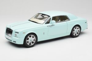 Rolls-Royce Phantom Coupe Turchese Blau Kyosho 1:18 08862TBL Metall