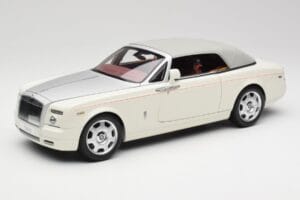 Rolls-Royce Phantom Drophead Coupe English Weiss Kyosho 1:18 08871EW2 Metall – Bild 4 von 10