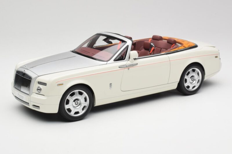 Rolls-Royce Phantom Drophead Coupe English Weiss Kyosho 1:18 08871EW2 Metall