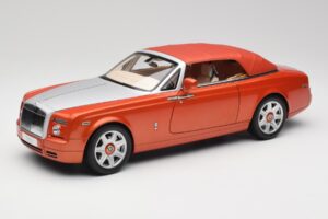 Rolls-Royce Phantom Drophead Coupe Mandarin Orange Kyosho 1:18 08871P Metall – Bild 3 von 10