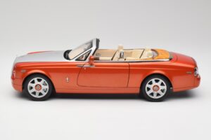 Rolls-Royce Phantom Drophead Coupe Mandarin Orange Kyosho 1:18 08871P Metall – Bild 6 von 10