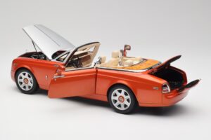 Rolls-Royce Phantom Drophead Coupe Mandarin Orange Kyosho 1:18 08871P Metall – Bild 7 von 10
