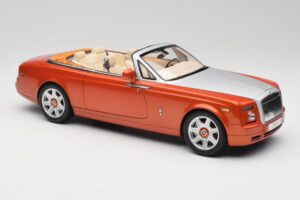 Rolls-Royce Phantom Drophead Coupe Mandarin Orange Kyosho 1:18 08871P Metall – Bild 8 von 10