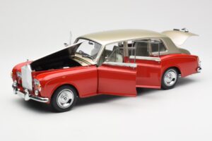 Rolls-Royce Phantom VI Rot Hellbeige Kyosho 1:18 08905RLB Metall – Bild 2 von 8