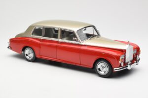 Rolls-Royce Phantom VI Rot Hellbeige Kyosho 1:18 08905RLB Metall – Bild 6 von 8