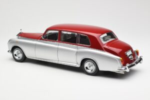 Rolls-Royce Phantom VI Silber Rot Kyosho 1:18 08905SR Metall – Bild 7 von 8