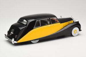 Rolls-Royce Silver Wraith Empress by Hooper Schwarz & Gelb MCG 1:18 MCG18066 Metall – Bild 2 von 6