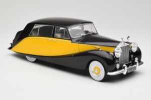 Rolls-Royce Silver Wraith Empress by Hooper Schwarz & Gelb MCG 1:18 MCG18066 Metall – Bild 4 von 6