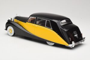 Rolls-Royce Silver Wraith Empress by Hooper Schwarz & Gelb MCG 1:18 MCG18066 Metall – Bild 5 von 6