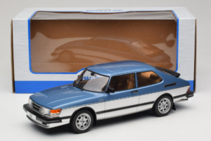 Saab 900 Turbo Blue Metallic MCG 1:18 MCG18261MCW Metall – Bild 6 von 6