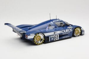 Sauber Mercedes C9 Kouros Racing #61 M. Thackwell / H. Pescarolo 24 Hours of Le Mans 1987 Minichamps 1:18 155873561 Metall – Bild 2 von 6