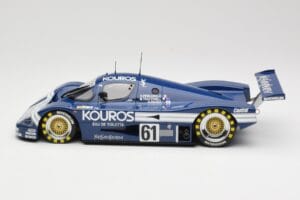 Sauber Mercedes C9 Kouros Racing #61 M. Thackwell / H. Pescarolo 24 Hours of Le Mans 1987 Minichamps 1:18 155873561 Metall – Bild 3 von 6