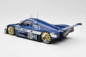 Sauber Mercedes C9 Kouros Racing #61 M. Thackwell / H. Pescarolo 24 Hours of Le Mans 1987 Minichamps 1:18 155873561 Metall – Bild 5 von 6