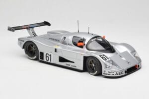 Sauber Mercedes C9 #61 M. Baldi / K. Acheson / G. Brancatelli 2nd Place 24 Hours of Le Mans 1989 Minichamps 1:18 155893561 Me – Bild 4 von 6