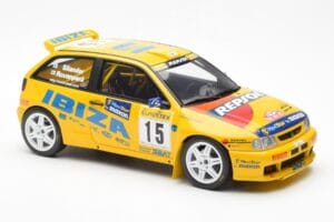 SEAT Ibiza Kit Car Evo 2 #15 H. Rovanpera / R. Pietilanen Rally Monte Carlo 1998 Otto 1:18 OT445 Resin – Bild 4 von 6