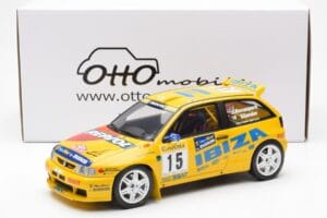 SEAT Ibiza Kit Car Evo 2 #15 H. Rovanpera / R. Pietilanen Rally Monte Carlo 1998 Otto 1:18 OT445 Resin – Bild 6 von 6